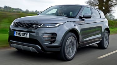 Range Rover Evoque - front tracking